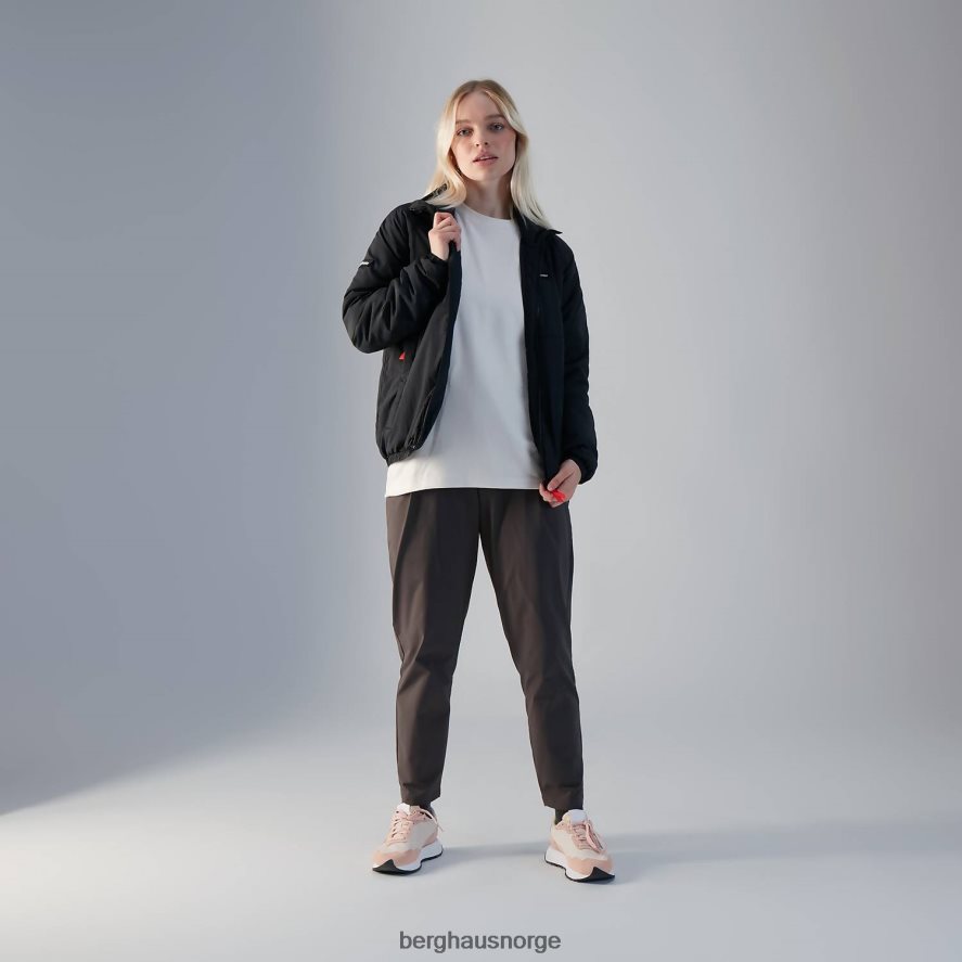 paviark isolert jakke Berghaus kvinner svart F262D6373 klær