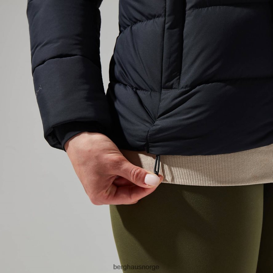 rosthwaite reflekterende dunjakke Berghaus kvinner kulsvart F262D6383 klær