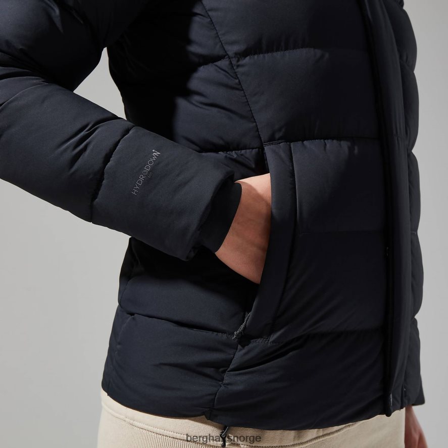 rosthwaite reflekterende dunjakke Berghaus kvinner kulsvart F262D6383 klær