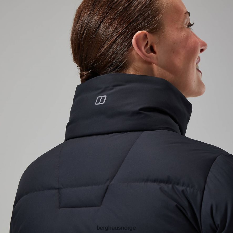 rosthwaite reflekterende dunjakke Berghaus kvinner kulsvart F262D6383 klær
