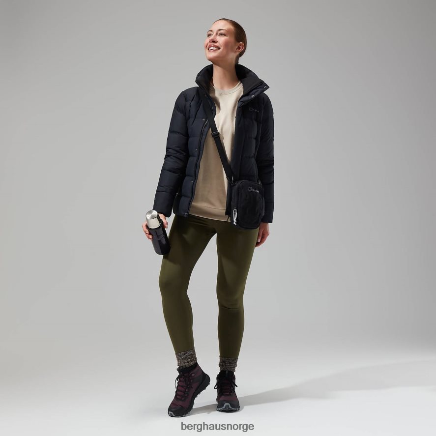 rosthwaite reflekterende dunjakke Berghaus kvinner kulsvart F262D6383 klær