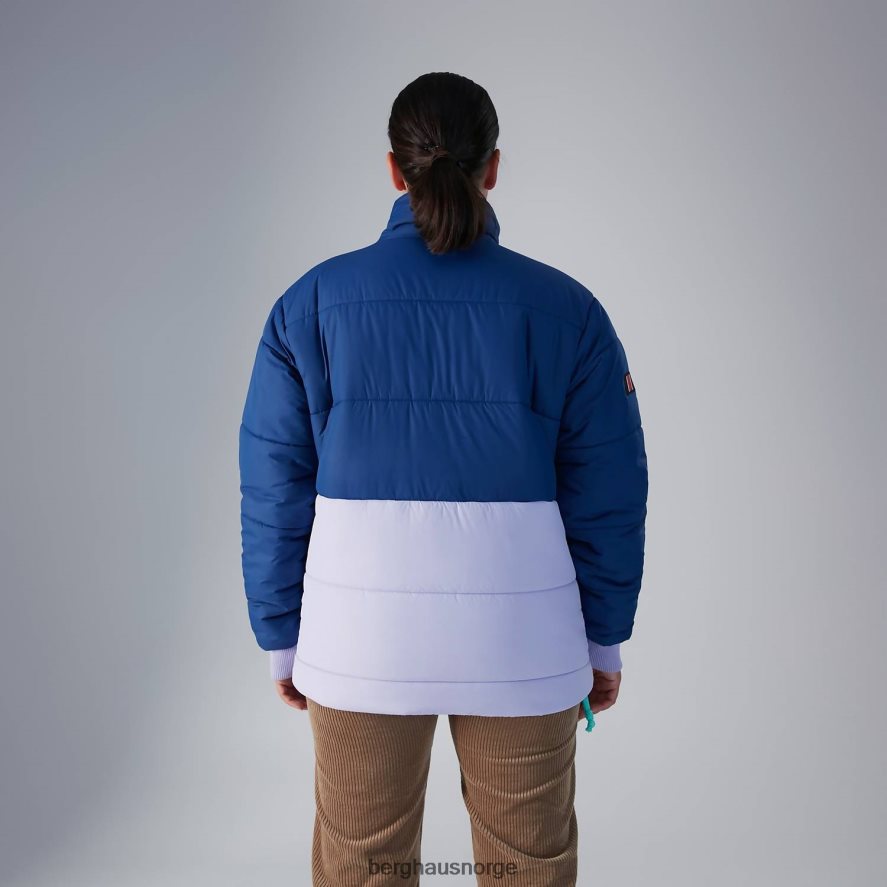selapass isolert halvglidelåsjakke Berghaus kvinner blå/lilla F262D6406 klær