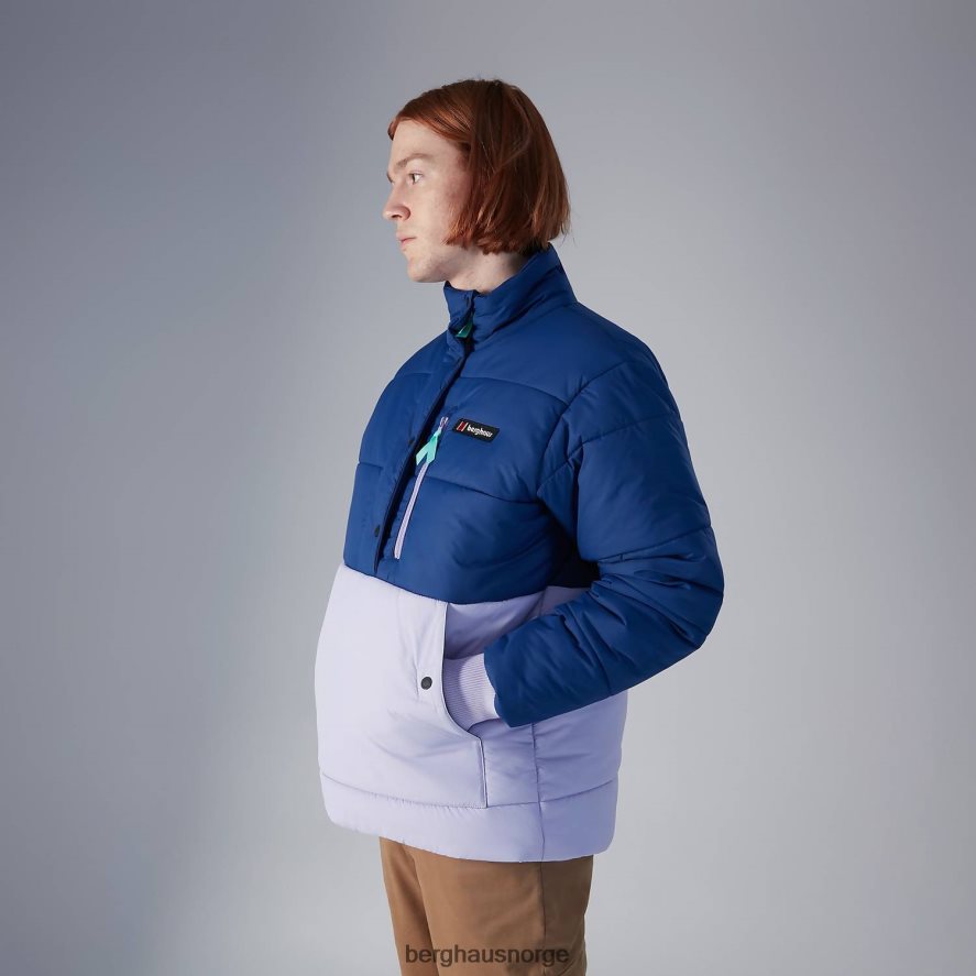 selapass isolert halvglidelåsjakke Berghaus kvinner blå/lilla F262D6406 klær