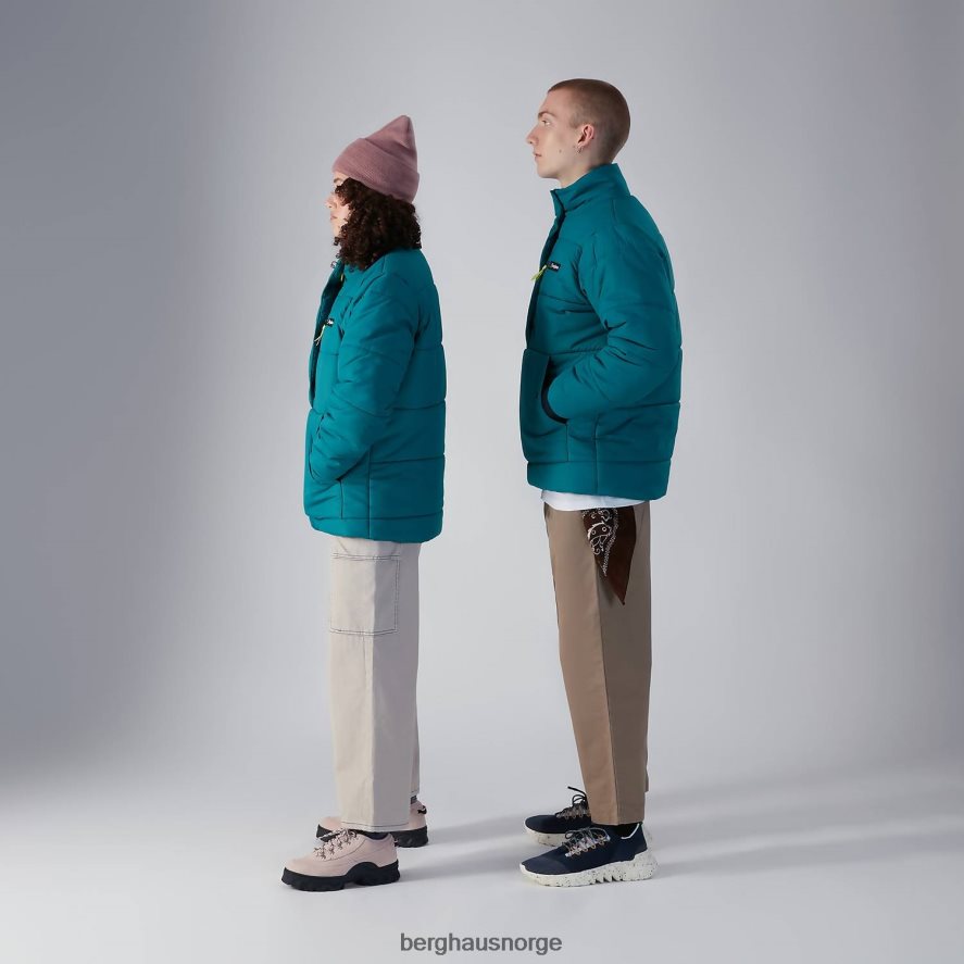selapass isolert halvglidelåsjakke Berghaus kvinner grønn F262D6407 klær