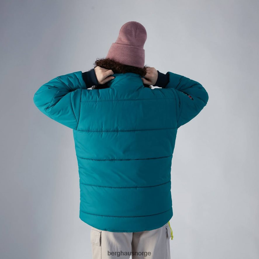 selapass isolert halvglidelåsjakke Berghaus kvinner grønn F262D6407 klær