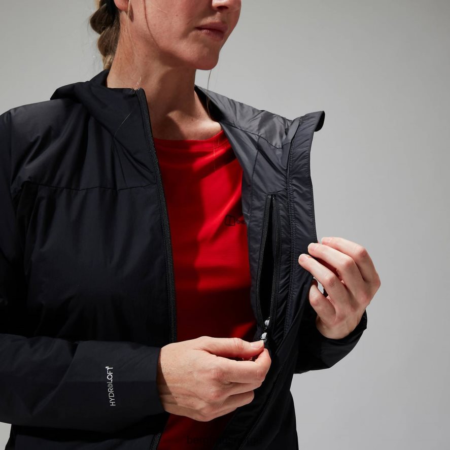 tangra isolert jakke Berghaus kvinner svart F262D6372 klær