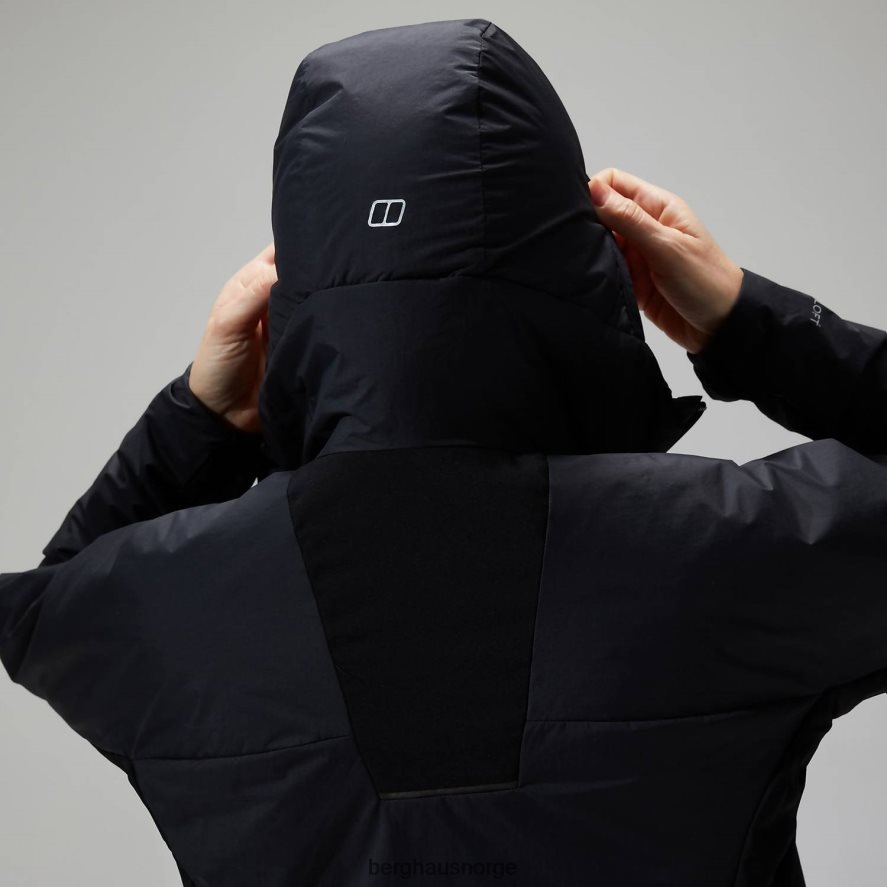 tangra isolert jakke Berghaus kvinner svart F262D6372 klær