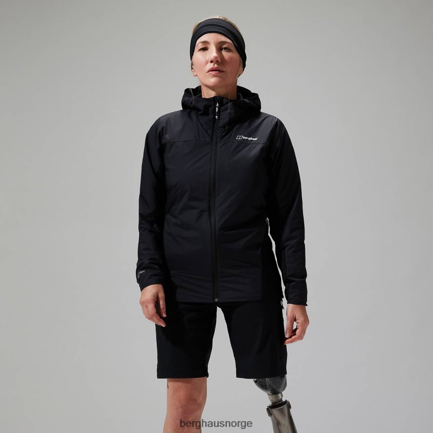 tangra isolert jakke Berghaus kvinner svart F262D6372 klær