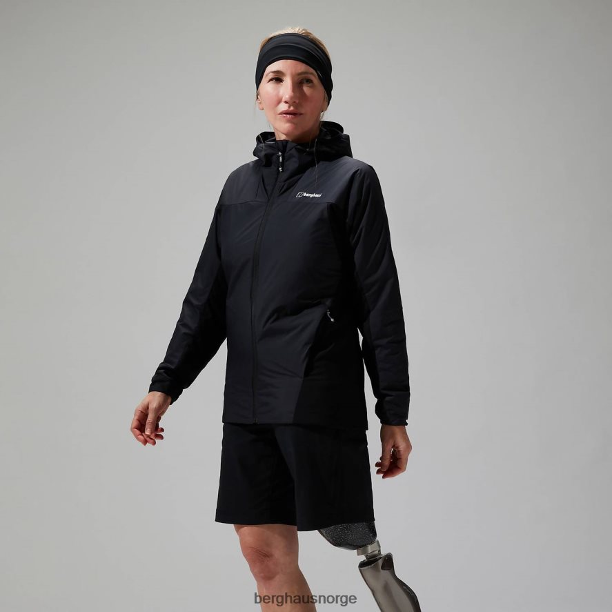 tangra isolert jakke Berghaus kvinner svart F262D6372 klær