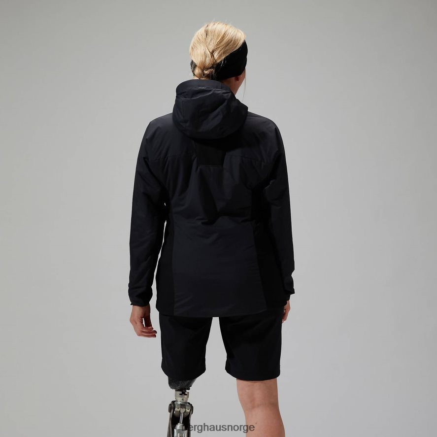 tangra isolert jakke Berghaus kvinner svart F262D6372 klær