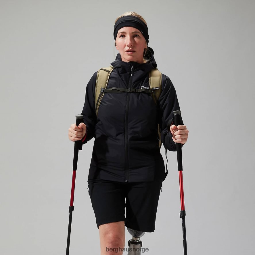 tangra isolert jakke Berghaus kvinner svart F262D6372 klær