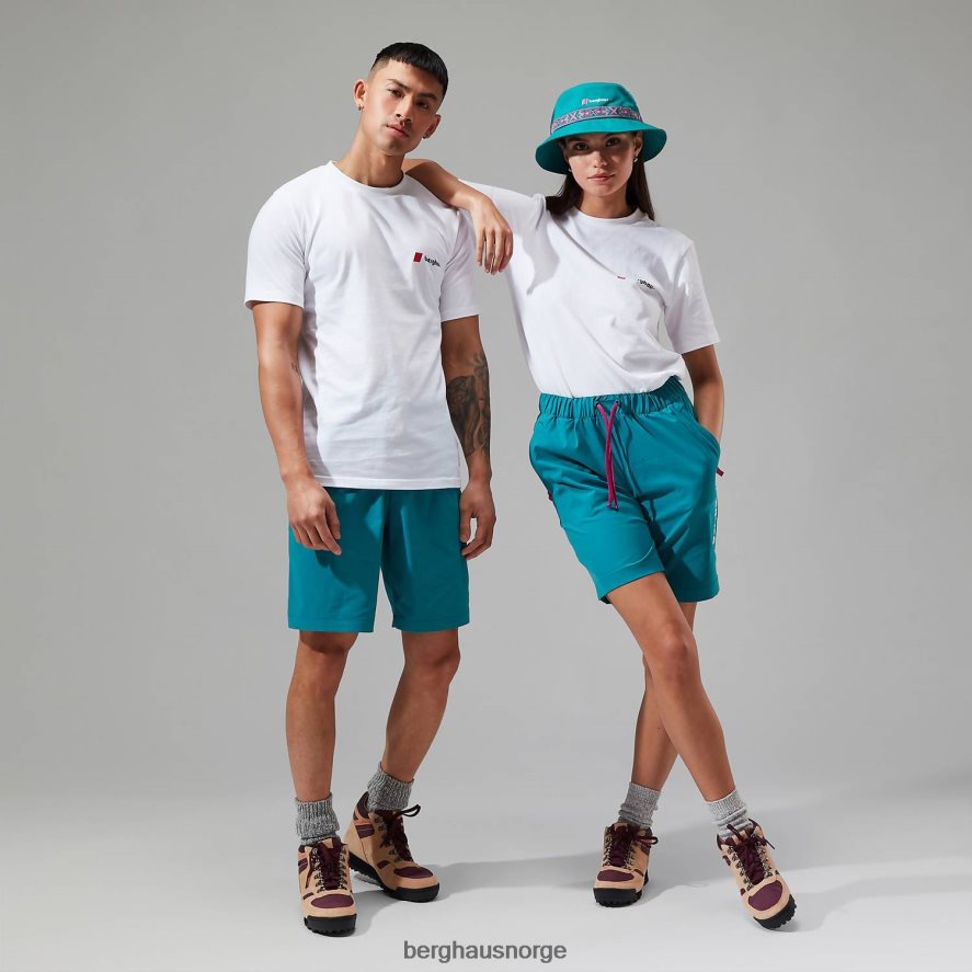 Heritage f&b logo t-skjorter Berghaus kvinner hvit F262D6476 klær