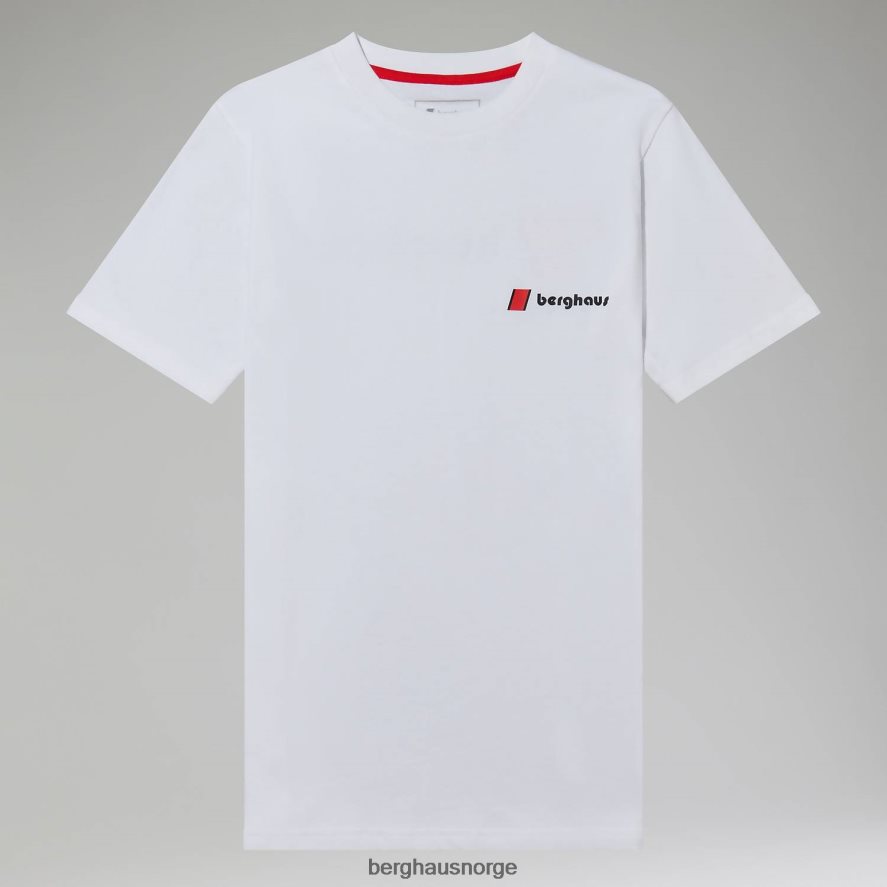 Heritage f&b logo t-skjorter Berghaus kvinner hvit F262D6476 klær