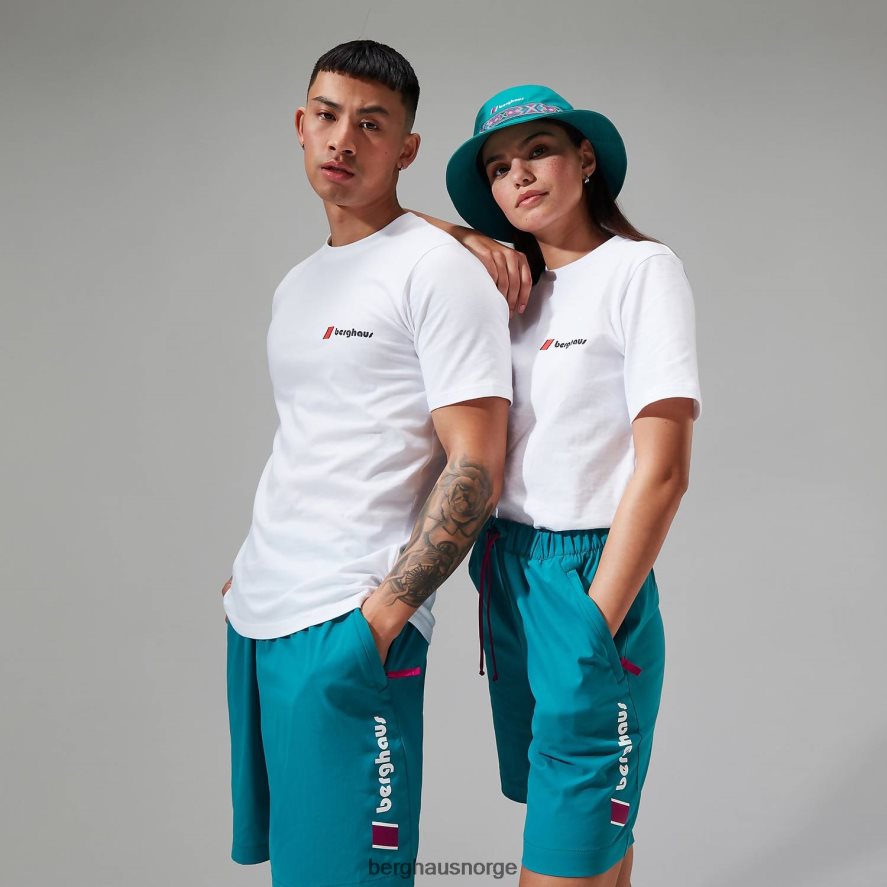 Heritage f&b logo t-skjorter Berghaus kvinner hvit F262D6476 klær