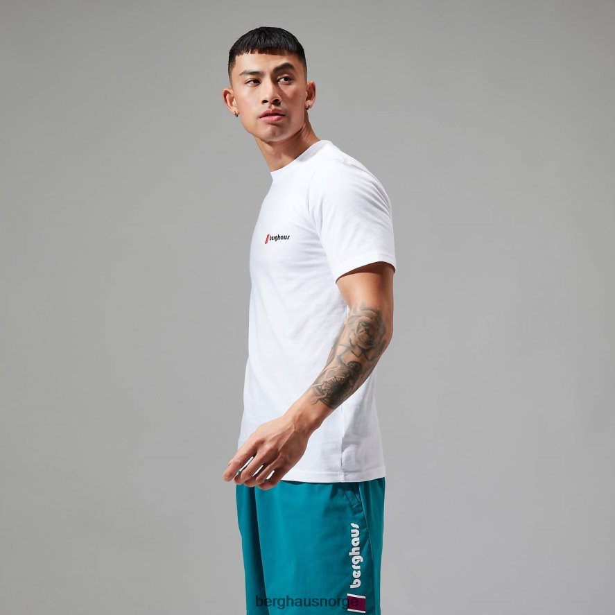 Heritage f&b logo t-skjorter Berghaus kvinner hvit F262D6476 klær