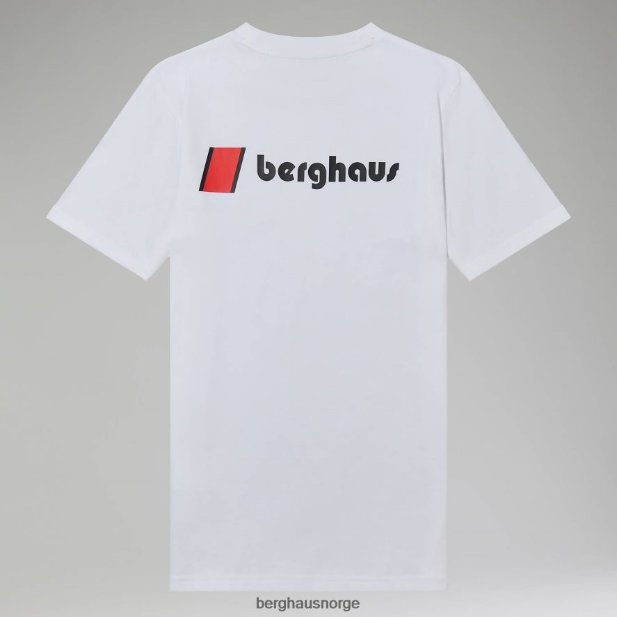 Heritage f&b logo t-skjorter Berghaus kvinner hvit F262D6476 klær