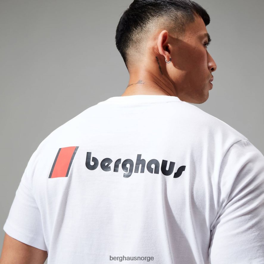 Heritage f&b logo t-skjorter Berghaus kvinner hvit F262D6476 klær