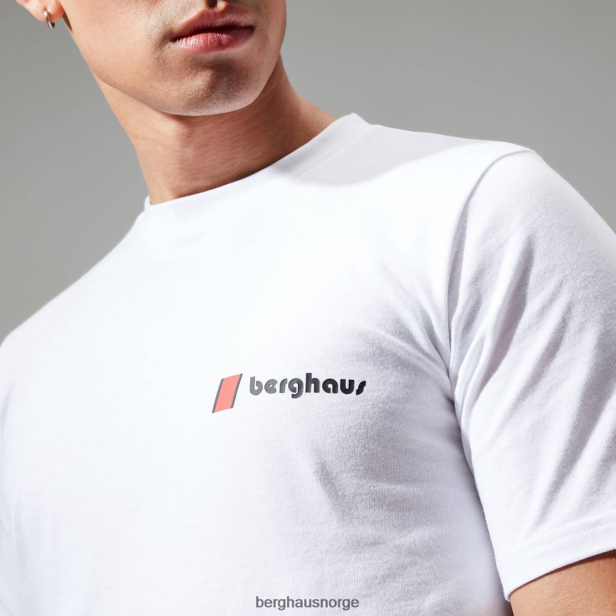 Heritage f&b logo t-skjorter Berghaus kvinner hvit F262D6476 klær