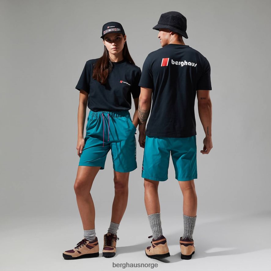 Heritage f&b logo t-skjorter Berghaus kvinner svart F262D6475 klær