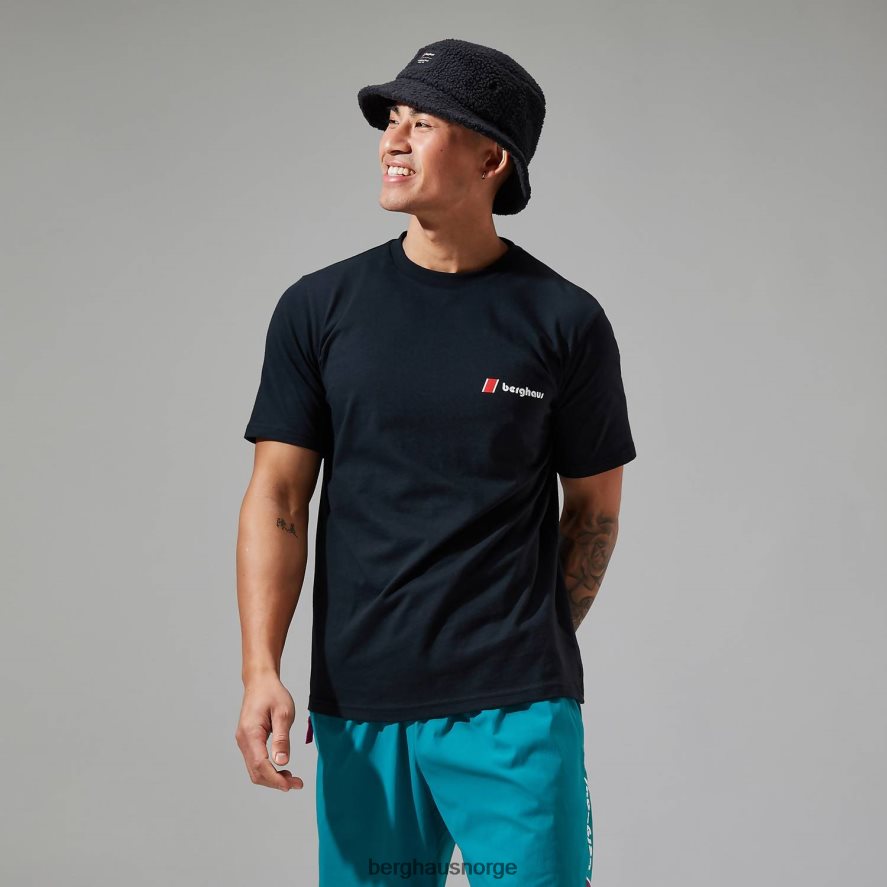 Heritage f&b logo t-skjorter Berghaus kvinner svart F262D6475 klær