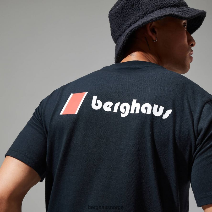 Heritage f&b logo t-skjorter Berghaus kvinner svart F262D6475 klær