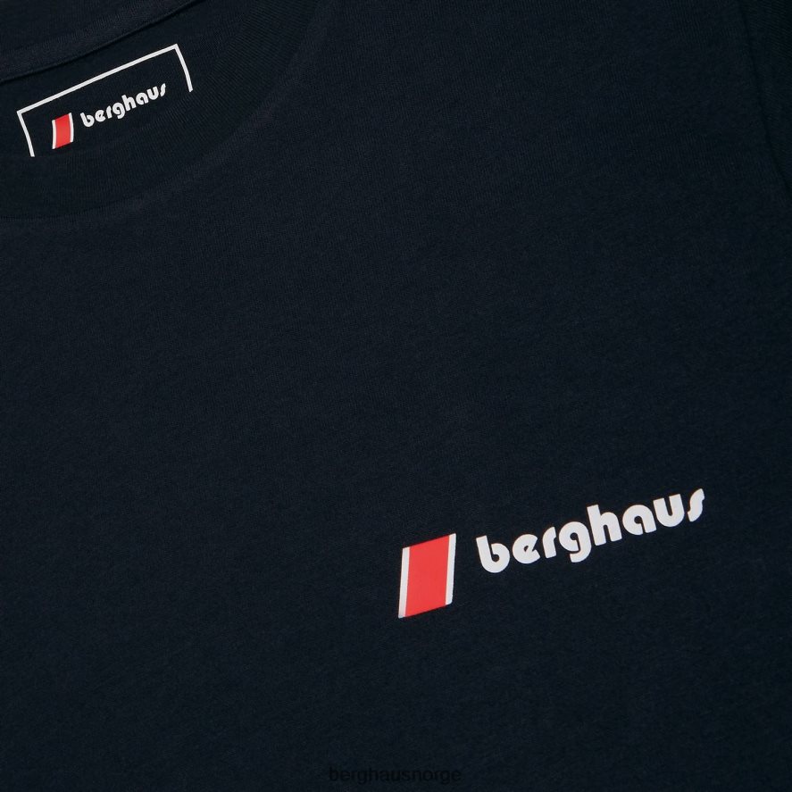 Heritage f&b logo t-skjorter Berghaus kvinner svart F262D6475 klær