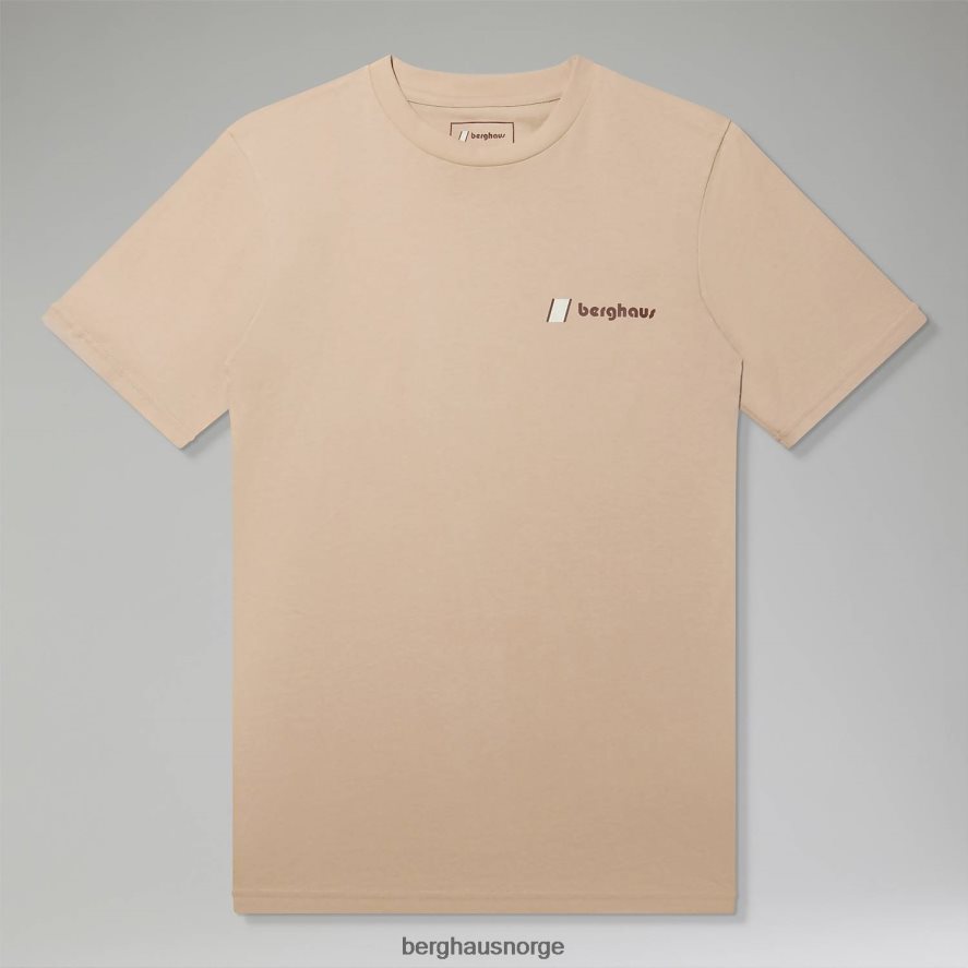 Lhotse zine t-skjorte Berghaus kvinner naturlig F262D6463 klær