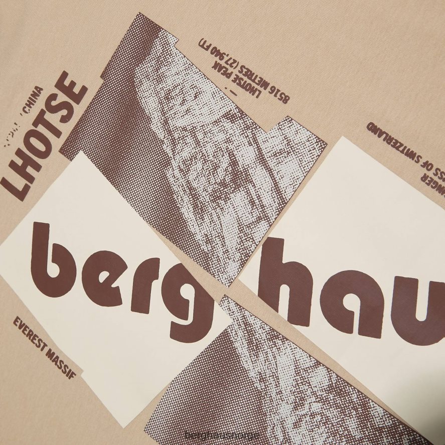 Lhotse zine t-skjorte Berghaus kvinner naturlig F262D6463 klær