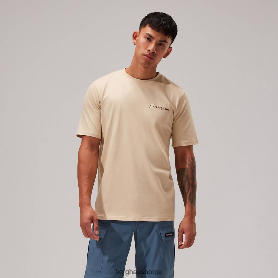 Lhotse zine t-skjorte Berghaus kvinner naturlig F262D6463 klær