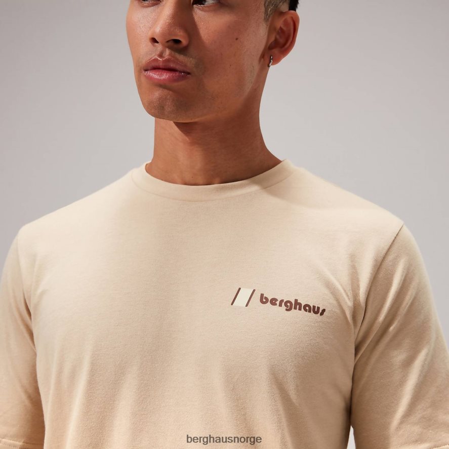 Lhotse zine t-skjorte Berghaus kvinner naturlig F262D6463 klær