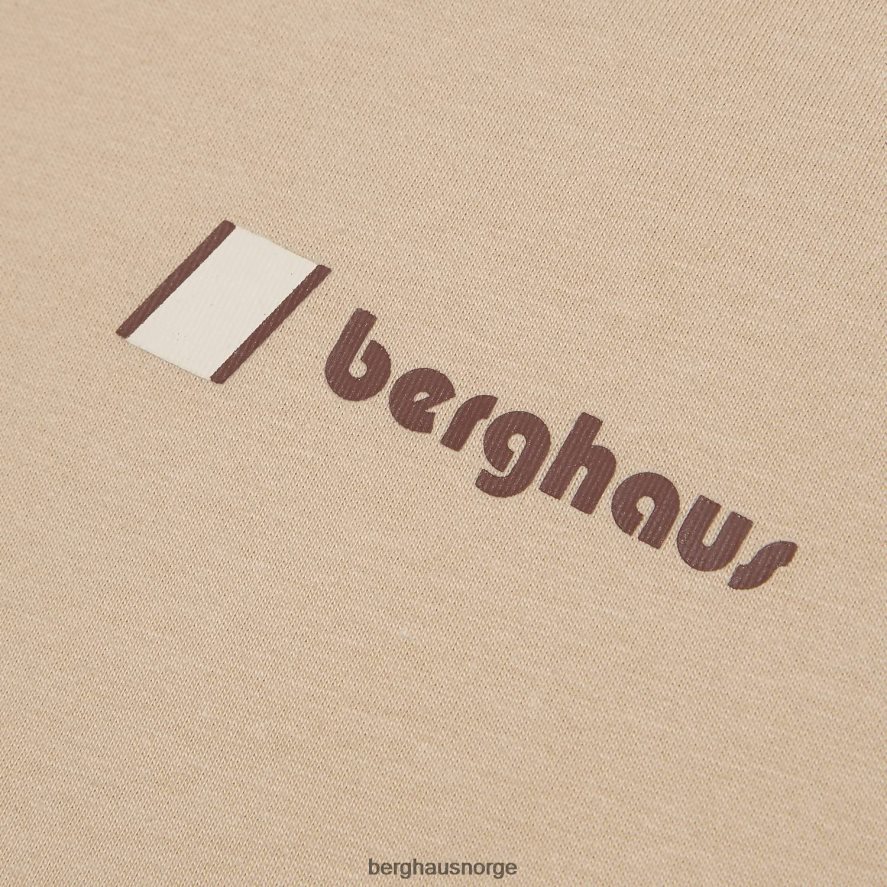 Lhotse zine t-skjorte Berghaus kvinner naturlig F262D6463 klær