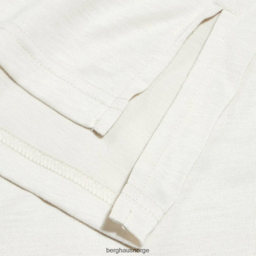 avslappet tech super stretch t-skjorte Berghaus kvinner bein hvit F262D6472 klær