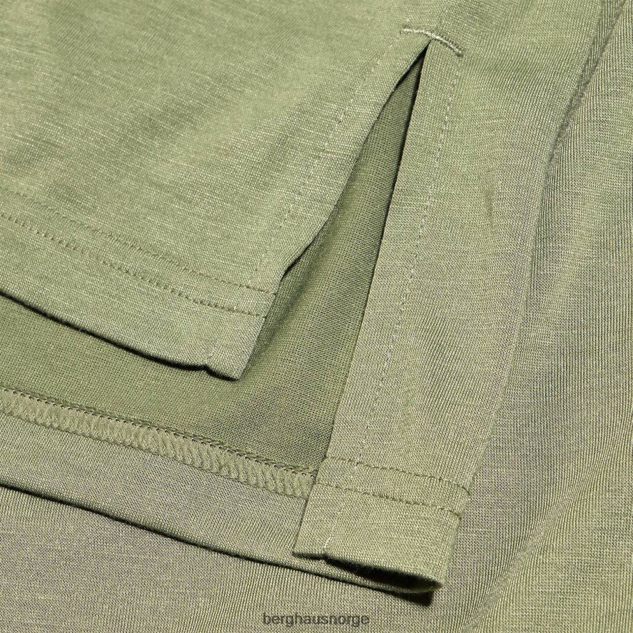 avslappet tech super stretch t-skjorte Berghaus kvinner oljegrønn F262D6473 klær