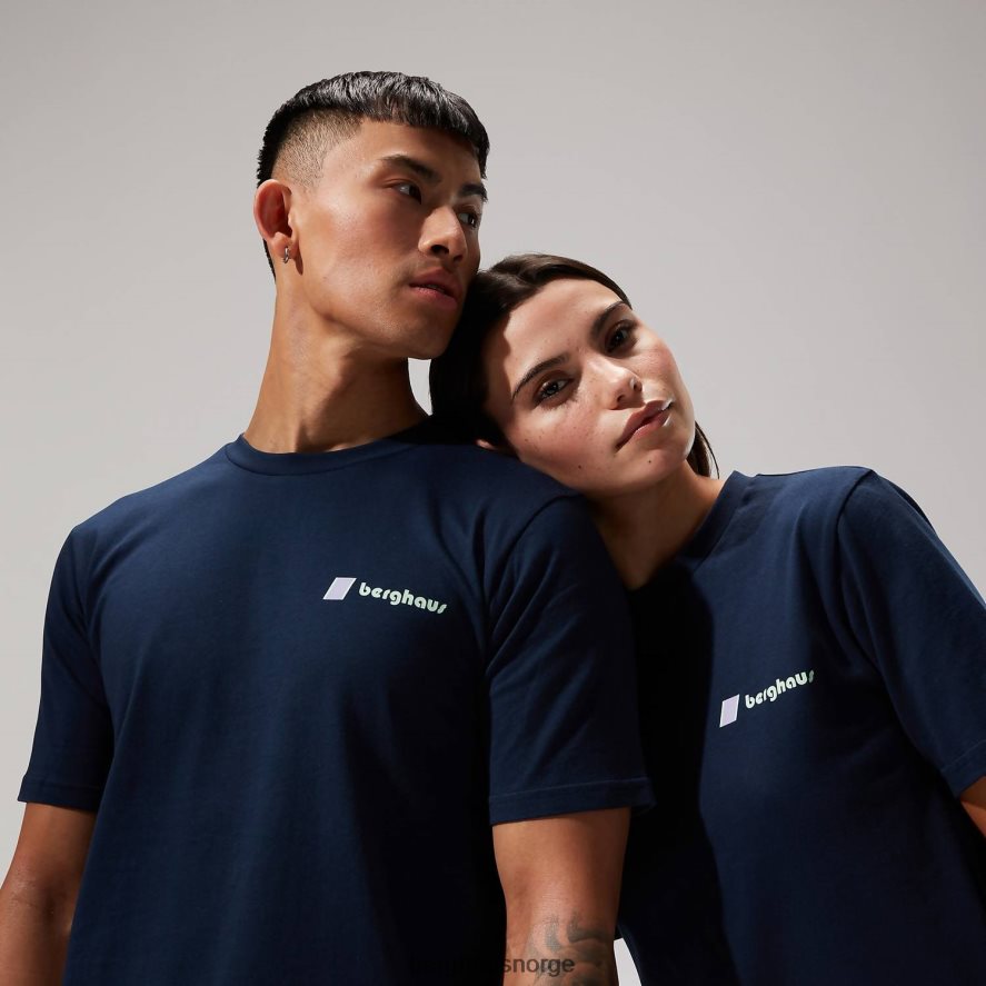 cho zine kortermede t-skjorter Berghaus kvinner mørke blå F262D6493 klær