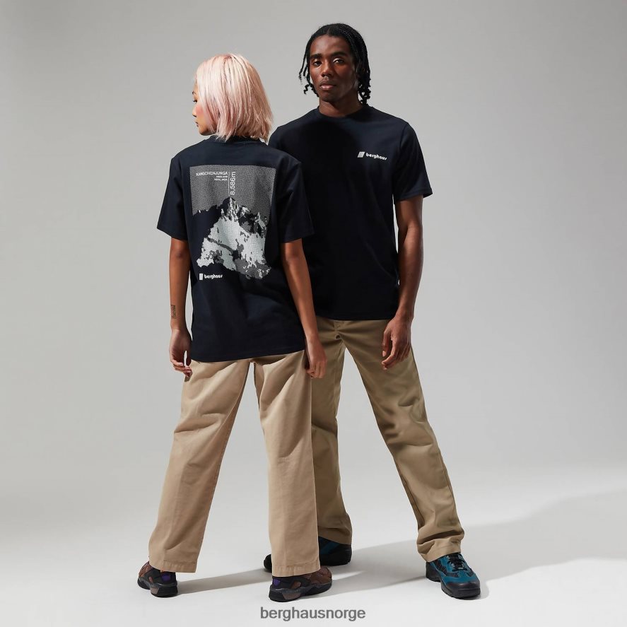 kanchenjunga statiske t-skjorter Berghaus kvinner svart F262D6496 klær