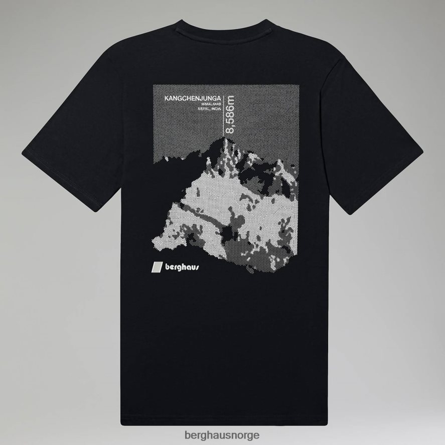 kanchenjunga statiske t-skjorter Berghaus kvinner svart F262D6496 klær