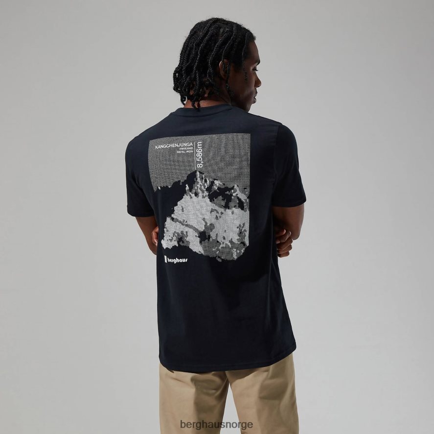 kanchenjunga statiske t-skjorter Berghaus kvinner svart F262D6496 klær