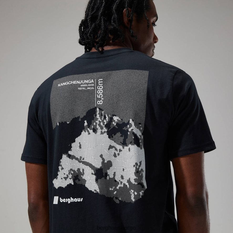 kanchenjunga statiske t-skjorter Berghaus kvinner svart F262D6496 klær