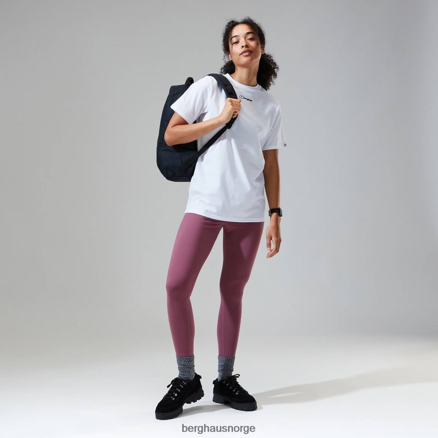 kjæreste buttermere kortermet t-skjorte Berghaus kvinner hvit F262D6470 klær