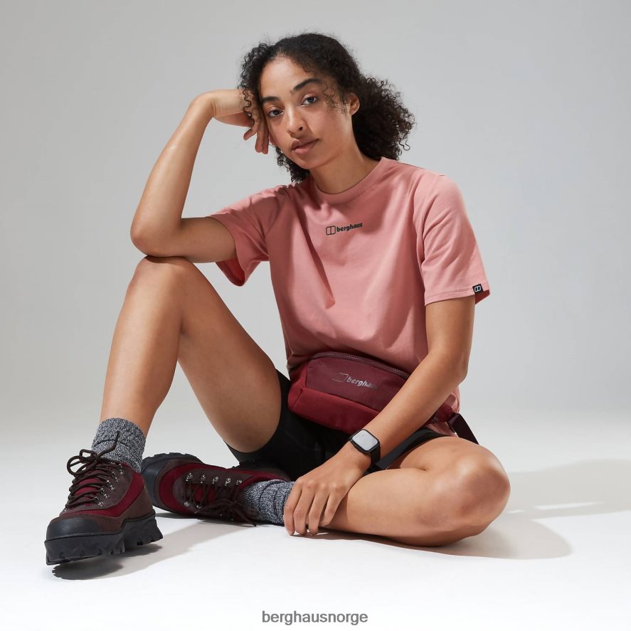 kjæreste buttermere kortermet t-skjorte Berghaus kvinner rosa F262D6471 klær