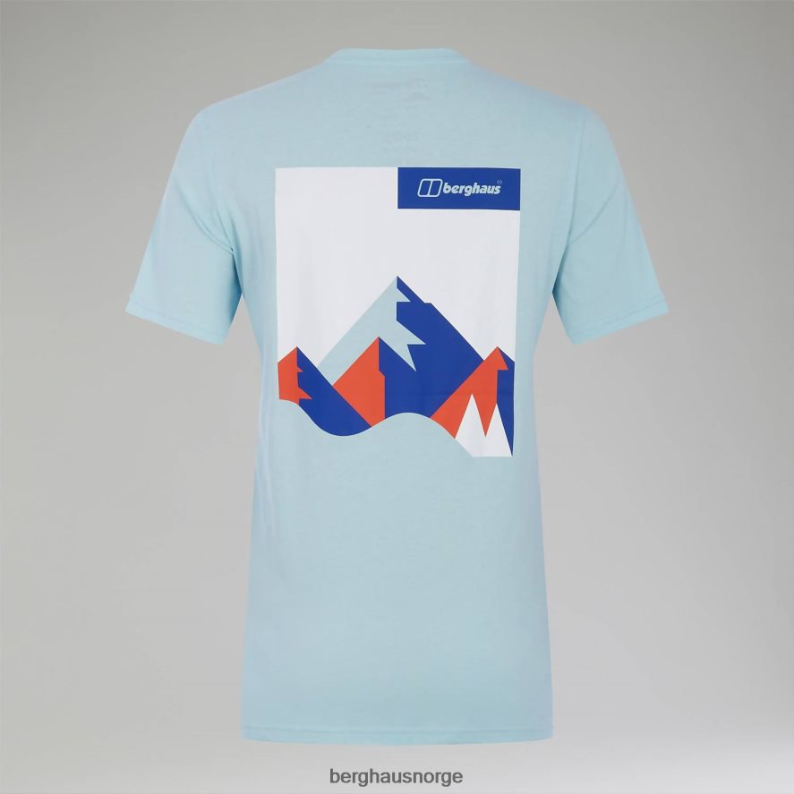 kjæreste dolomittene mtn kortermet tee Berghaus kvinner lyse blå F262D6462 klær