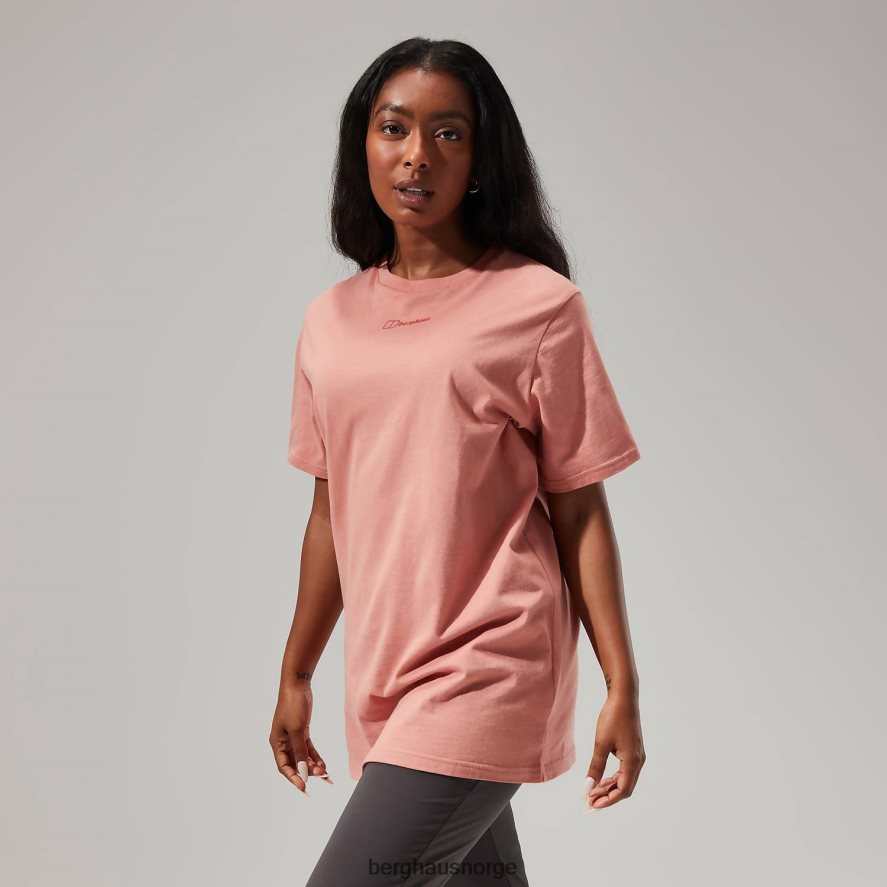 kjærestelogo med kortermet t-skjorte Berghaus kvinner steg daggry F262D6489 klær