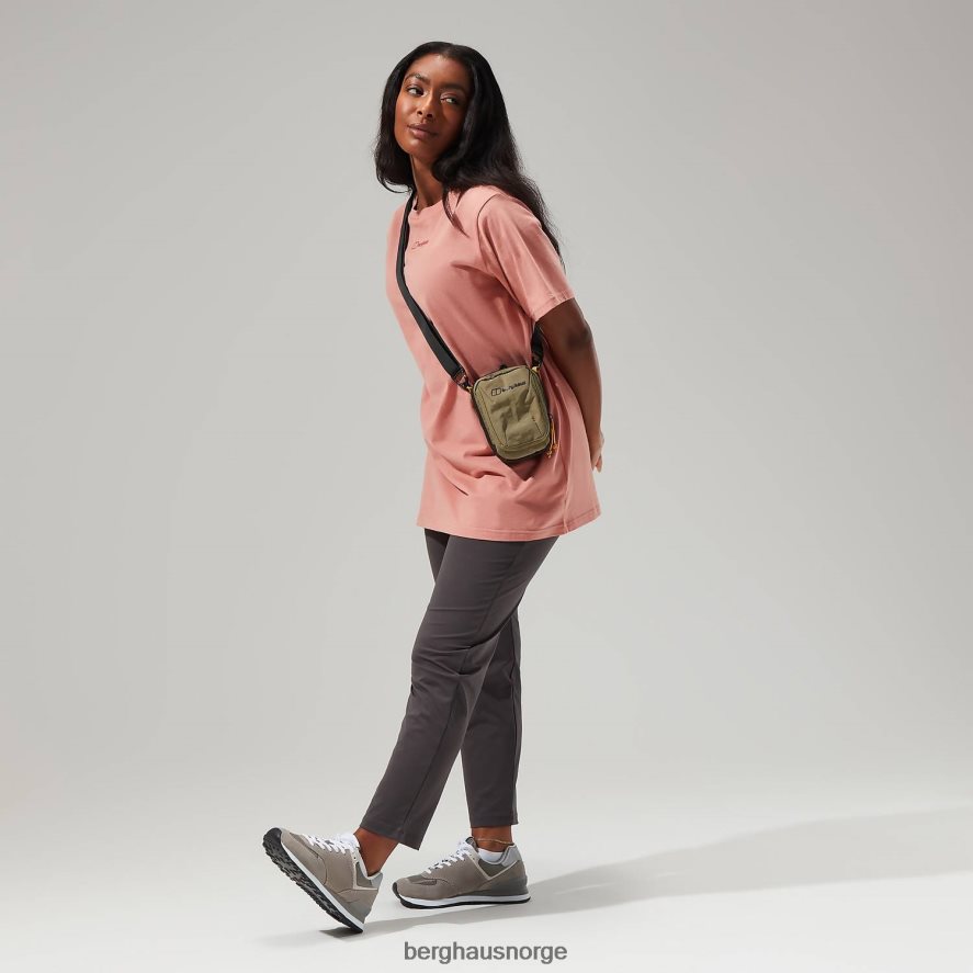 kjærestelogo med kortermet t-skjorte Berghaus kvinner steg daggry F262D6489 klær