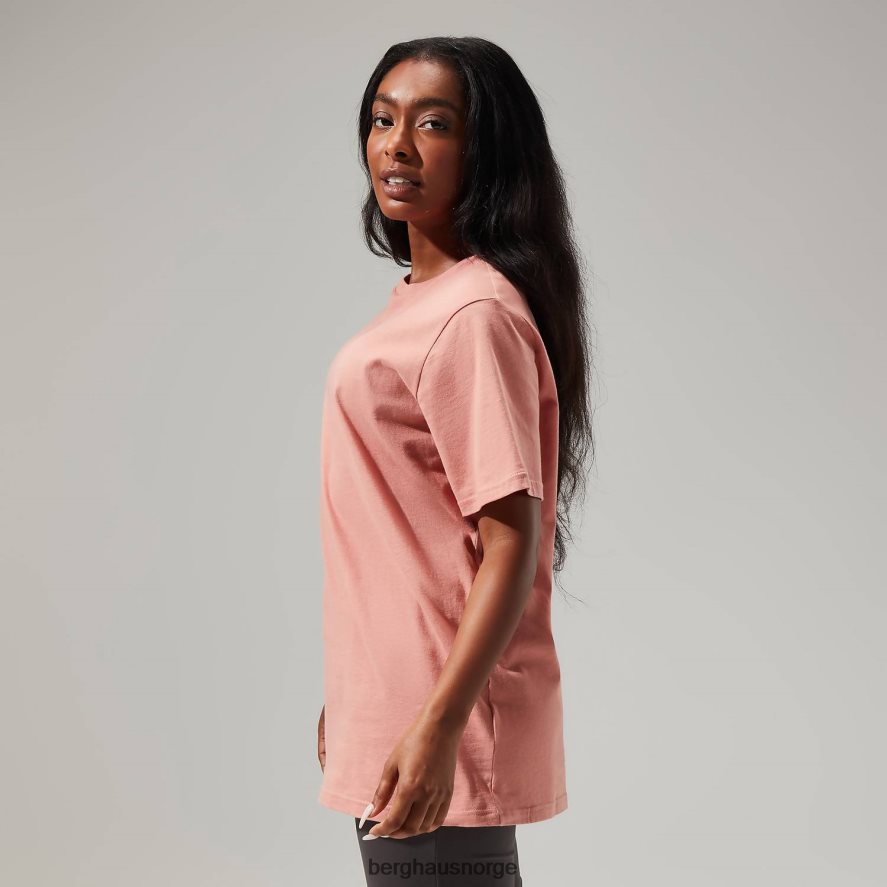 kjærestelogo med kortermet t-skjorte Berghaus kvinner steg daggry F262D6489 klær