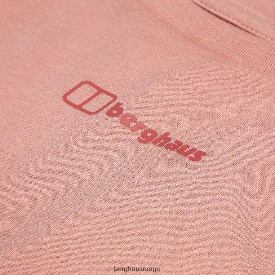 kjærestelogo med kortermet t-skjorte Berghaus kvinner steg daggry F262D6489 klær