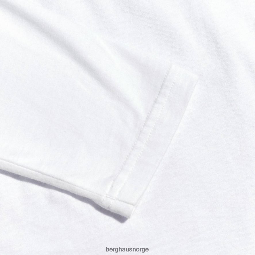 lineær landskap langermet t-skjorte Berghaus kvinner hvit F262D6478 klær