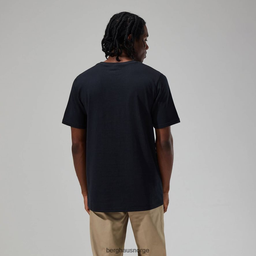 mtn anaglyph t-skjorte Berghaus kvinner svart F262D6485 klær