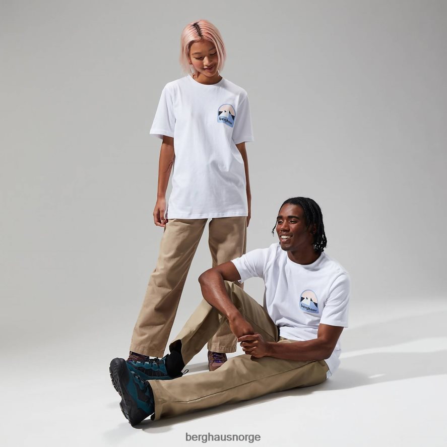 mtn anaglyph t-skjorter Berghaus kvinner hvit F262D6486 klær