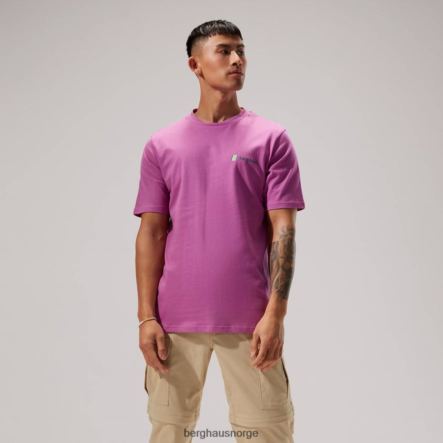 mtn zine kortermet t-skjorte Berghaus kvinner lilla F262D6490 klær