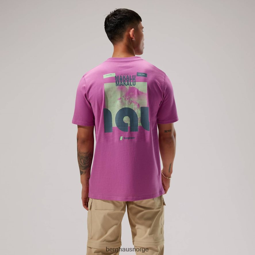 mtn zine kortermet t-skjorte Berghaus kvinner lilla F262D6490 klær